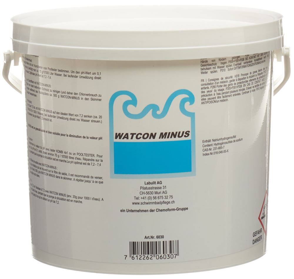 WATCON Säure Granulat<br>3 kg, Granulat