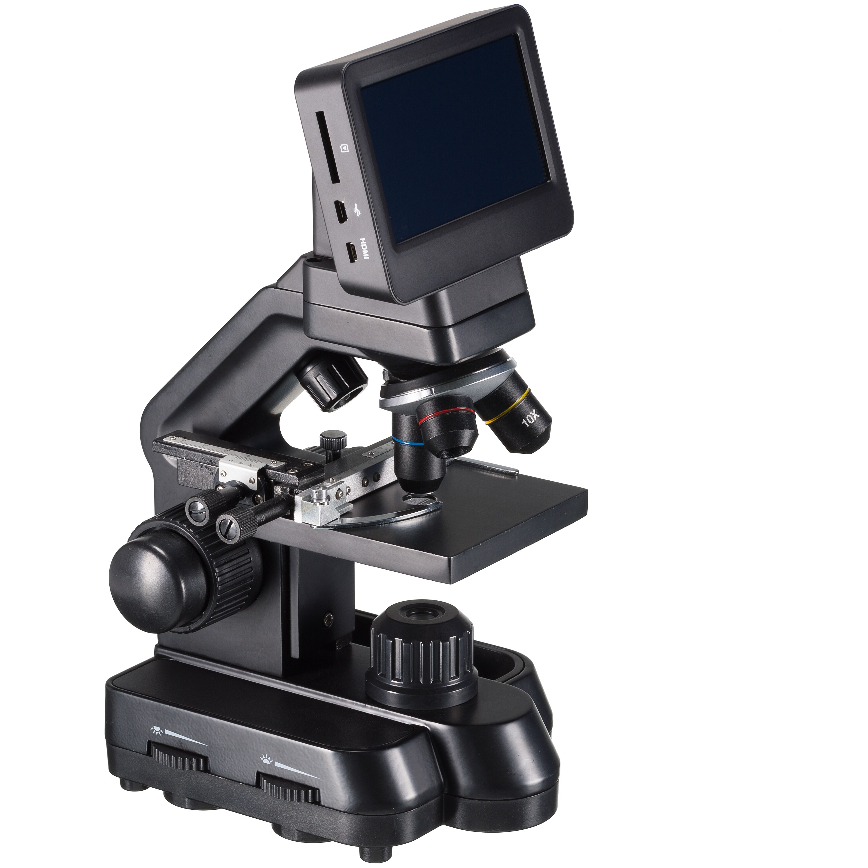 BRESSER Biolux Touch 5 MP HDMI Mikroskop für Schule und Hobby