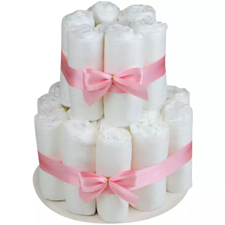 Tanjo Windeltorte klein rosa