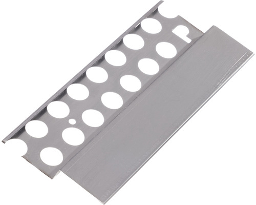 PROTEKTOR noppenmembraanprofiel voor pleisterwerk, roestvrij staal, 2500 x 14 x 45+40 mm, bundel = 10 stuks