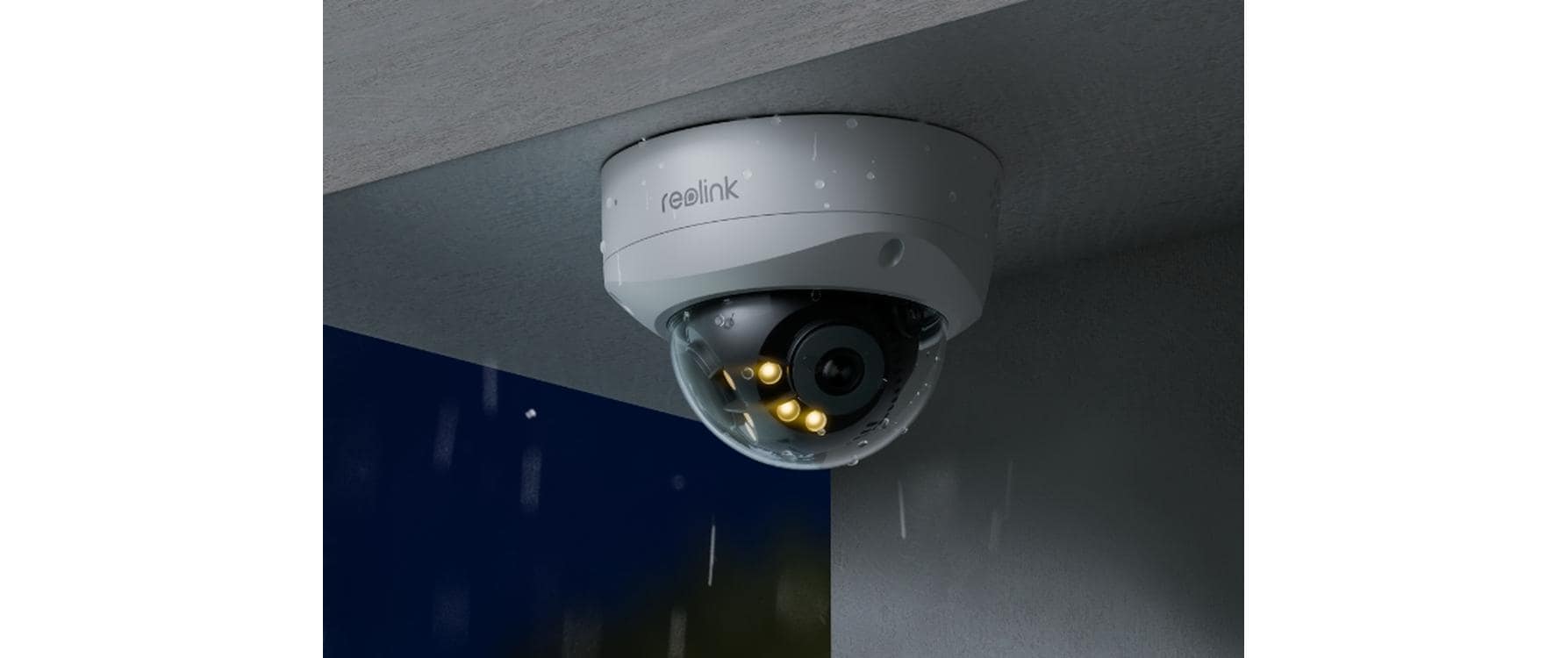 Netzwerkkamera Duo 3V PoE 4K<br>16MP UHD IK10 Vandalismusgeschützte PoE Kamera mit 180° Panorama