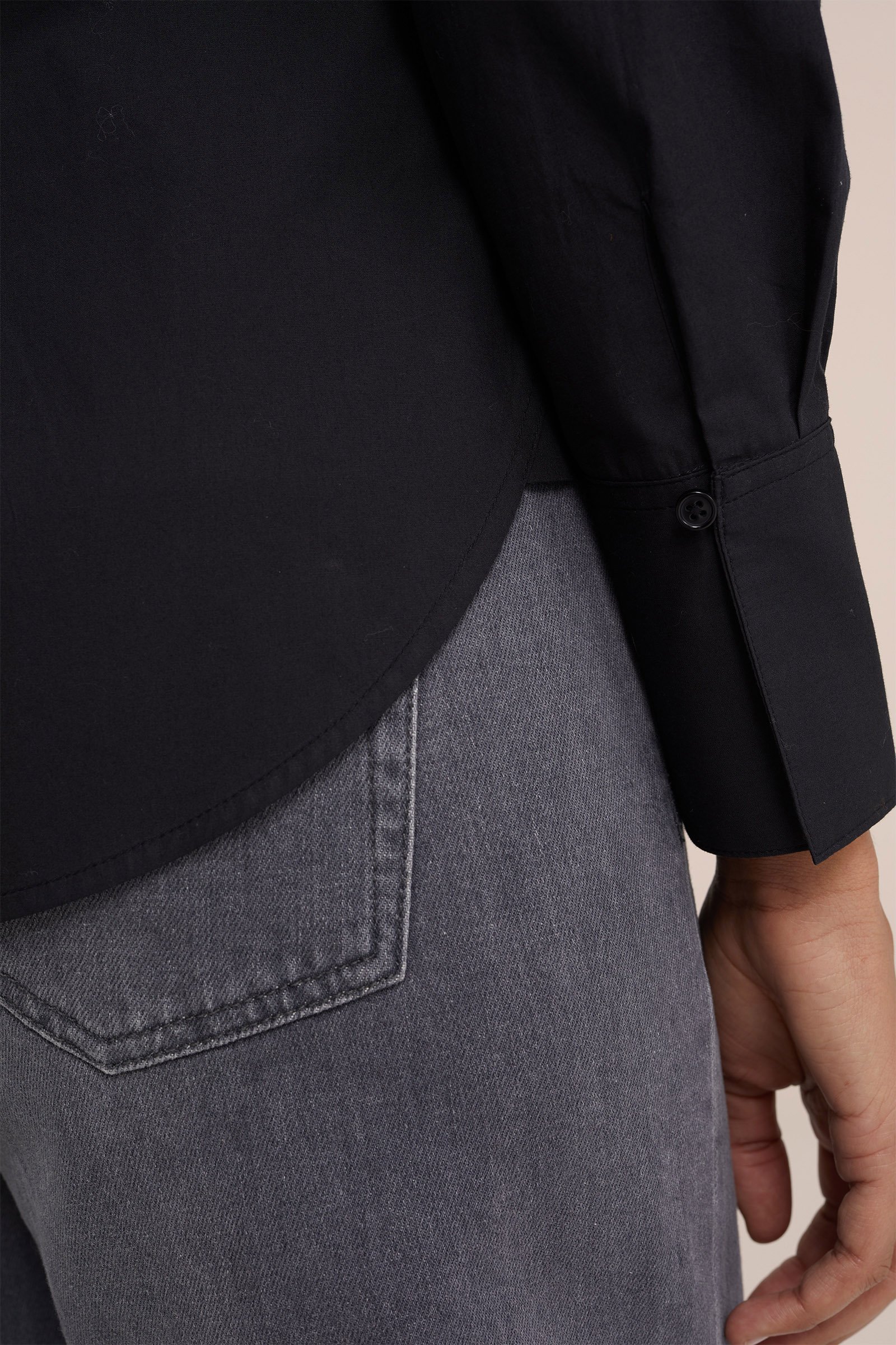overhemdblouse WE Fashion Zwart