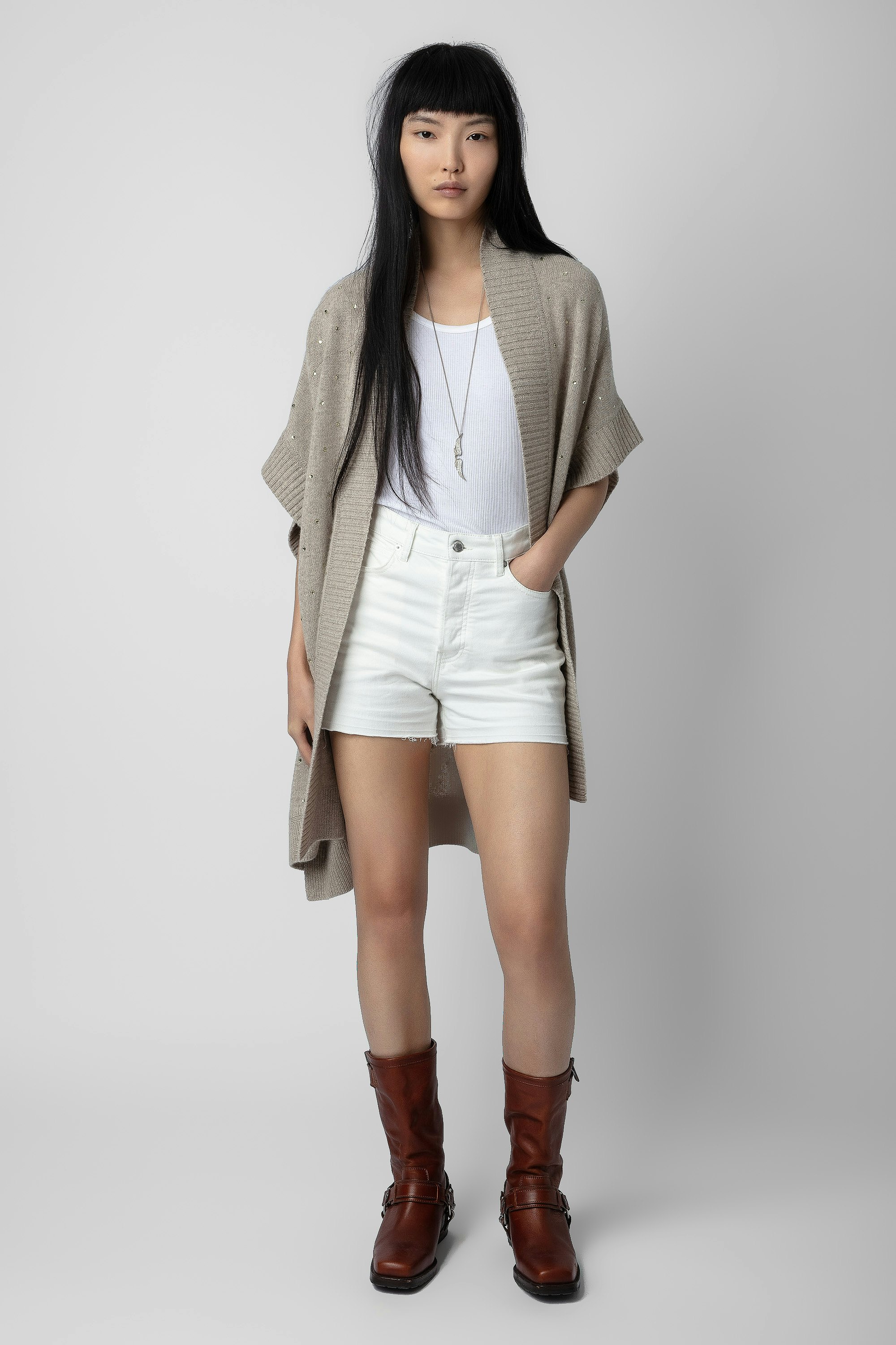 Gilet Indiany Cachemire