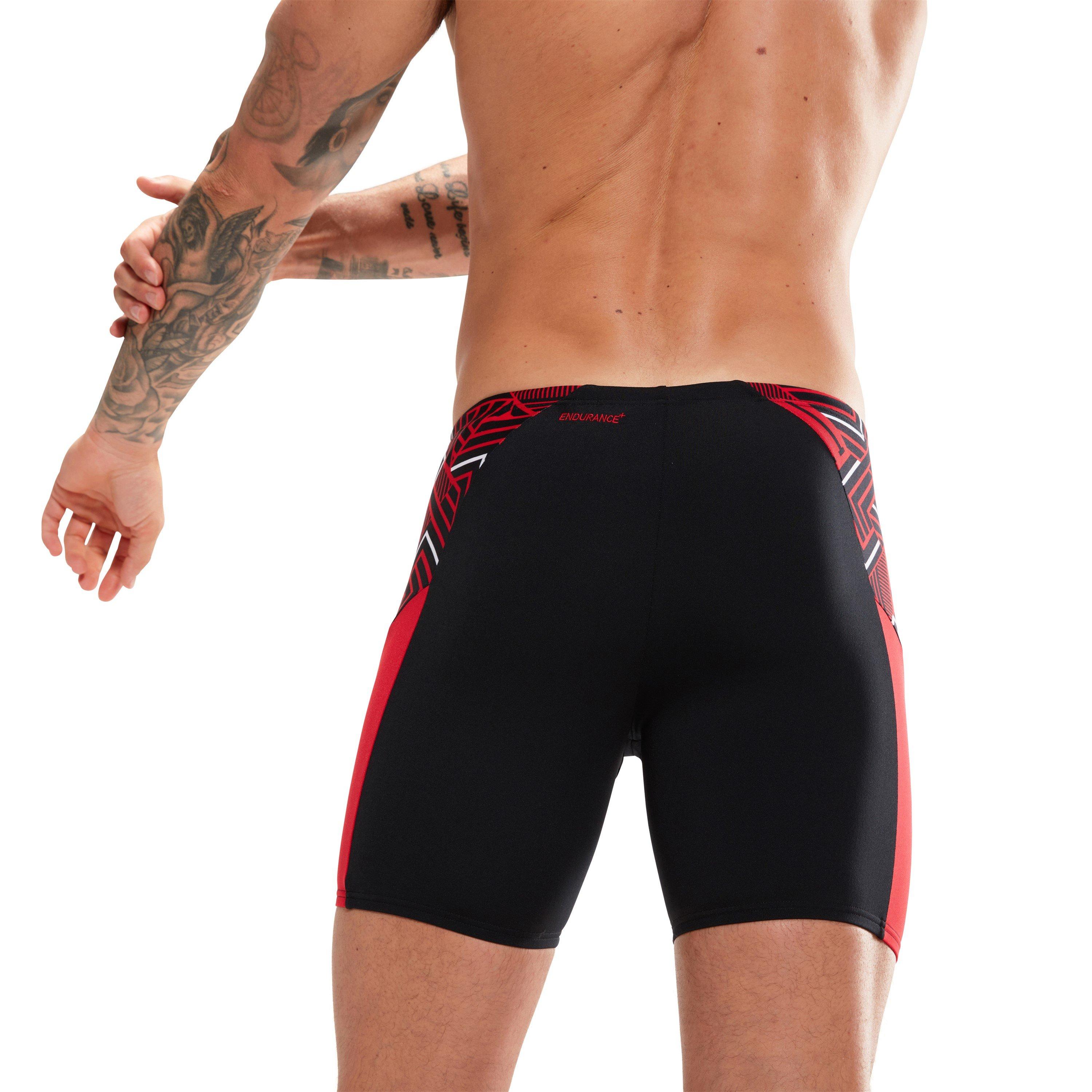 Speedo Splice Mid Jammer Shorts Mens