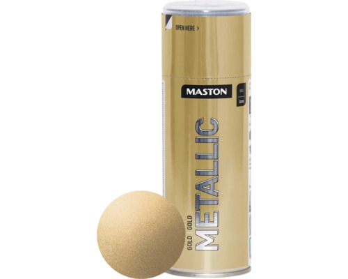 Maston Metallic Gold spuitverf 400 ml