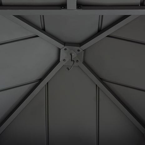 Stålpavillon pasu - 300cm x 300cm