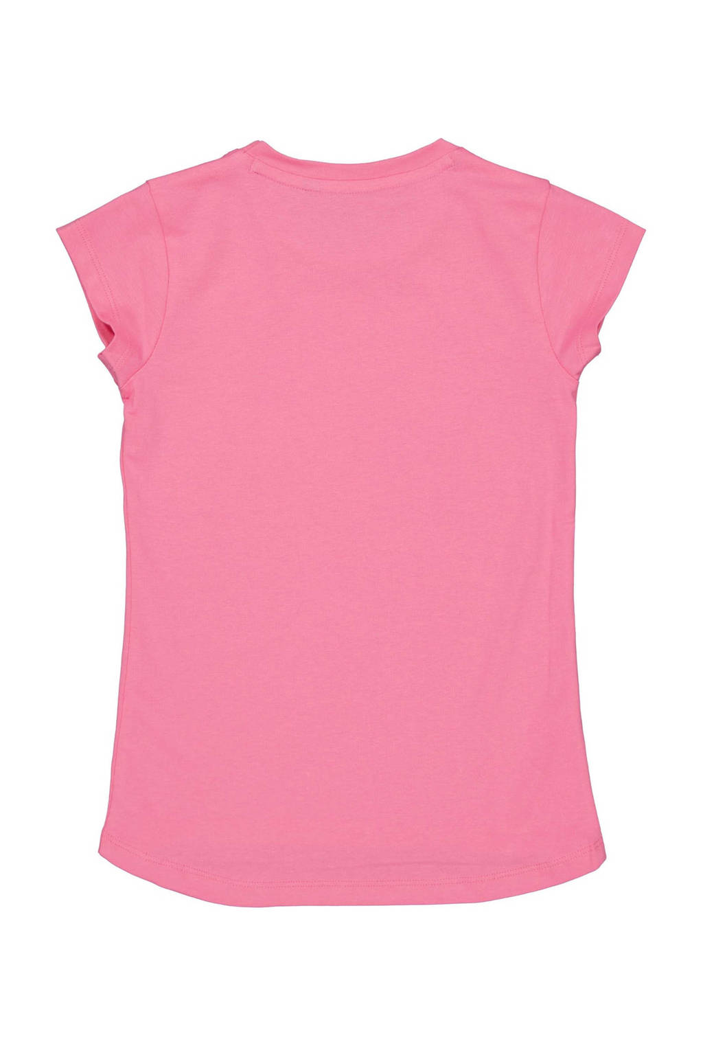 Quapi T-shirt BIBIAN met printopdruk roze
