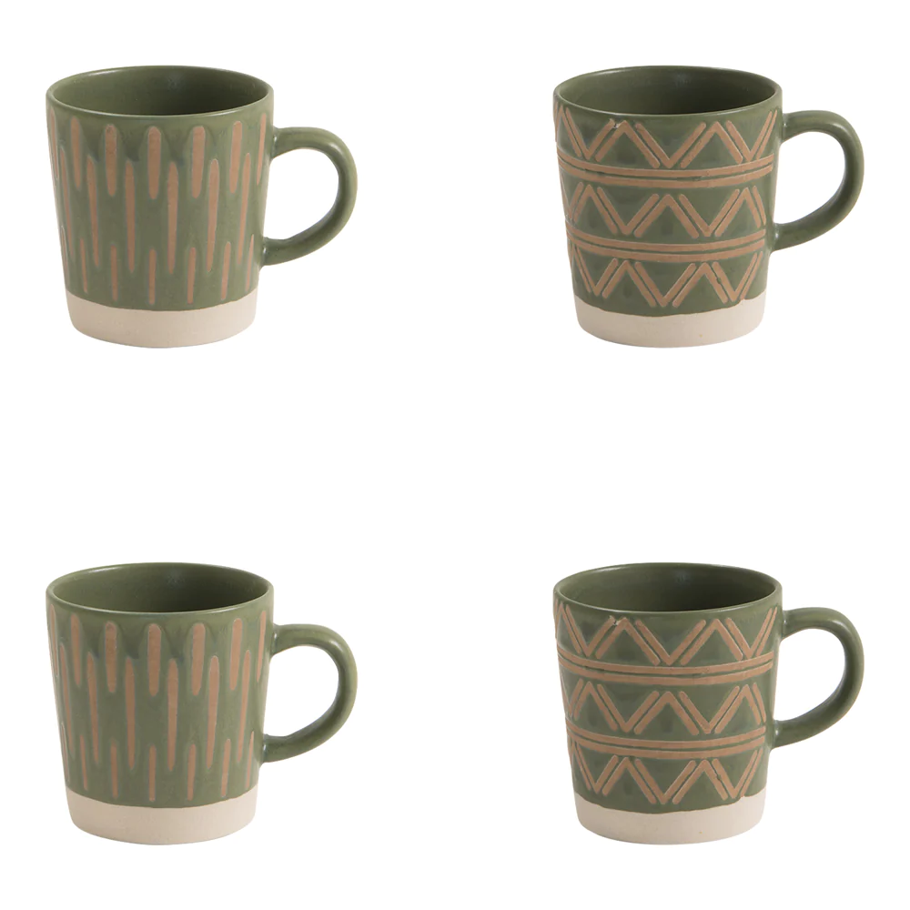 Coffret de 4 tasses veracruz 18 cl Table passion
