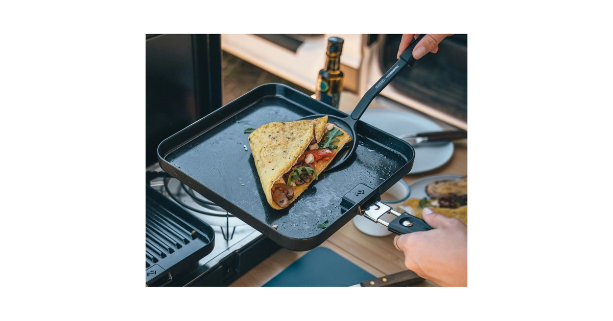 Cadac2 Cook Bakplaat kookplaat  (Zwart)