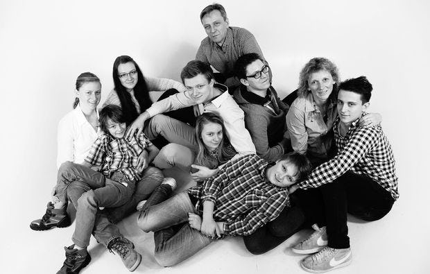 Familien-Fotoshooting in Reichenbach zum verschenken