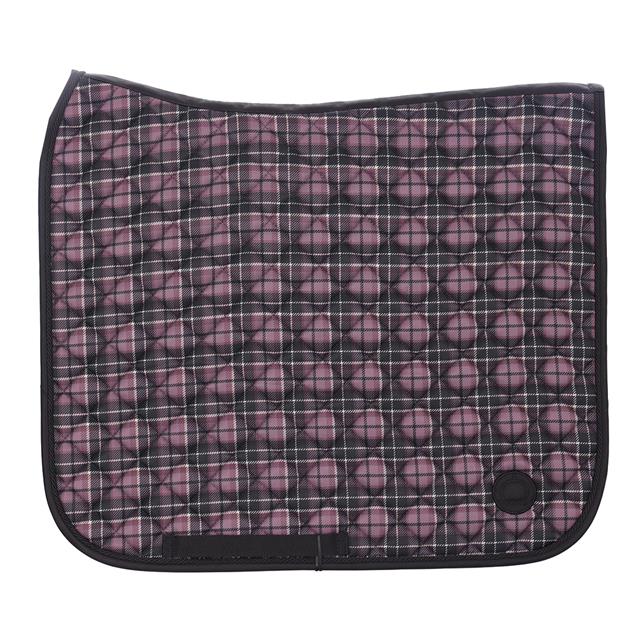 Zadeldek Montar MOCheri All Over Printed Checked Dressuur Donkerpaars