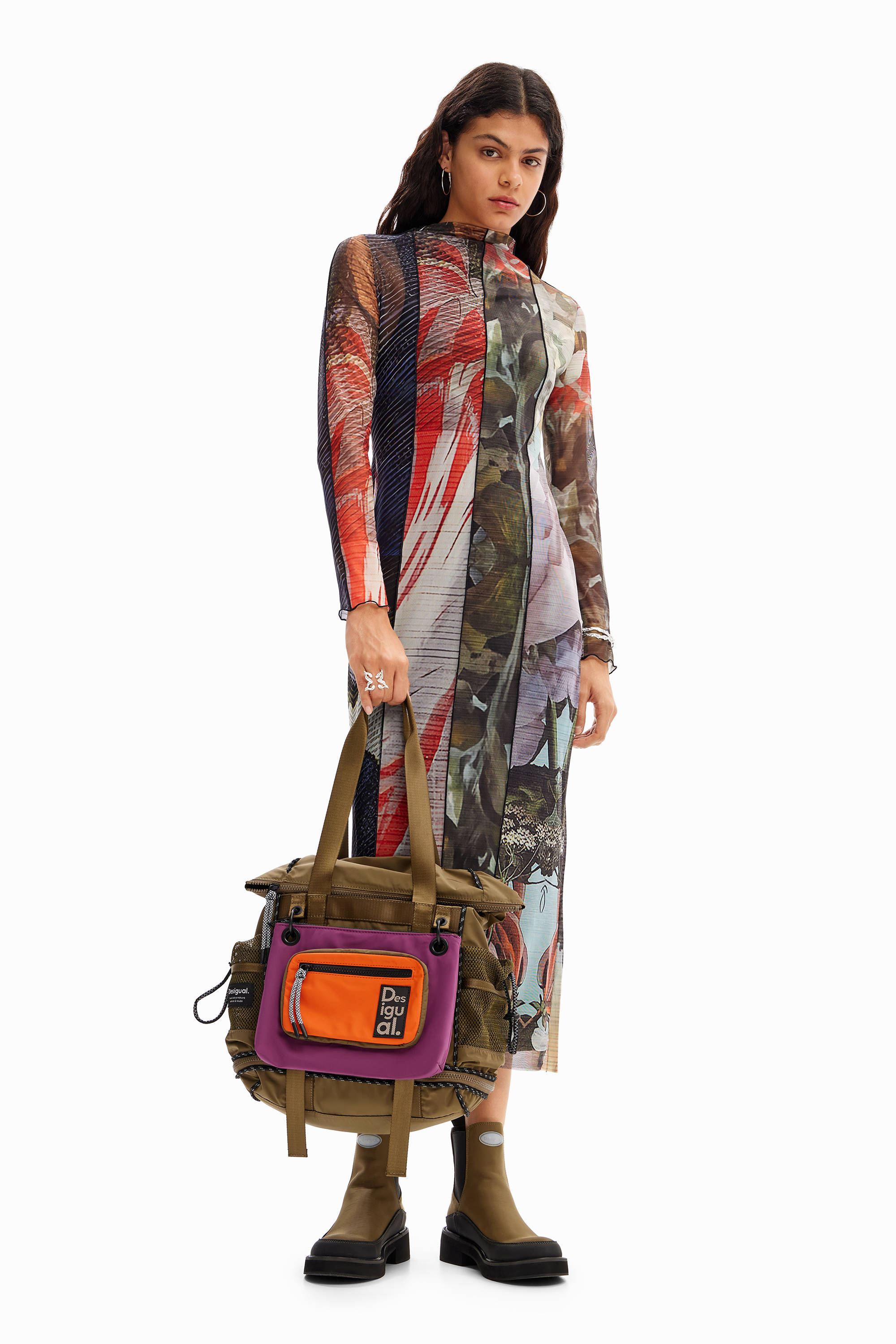 Desigual rugzak groen/multi