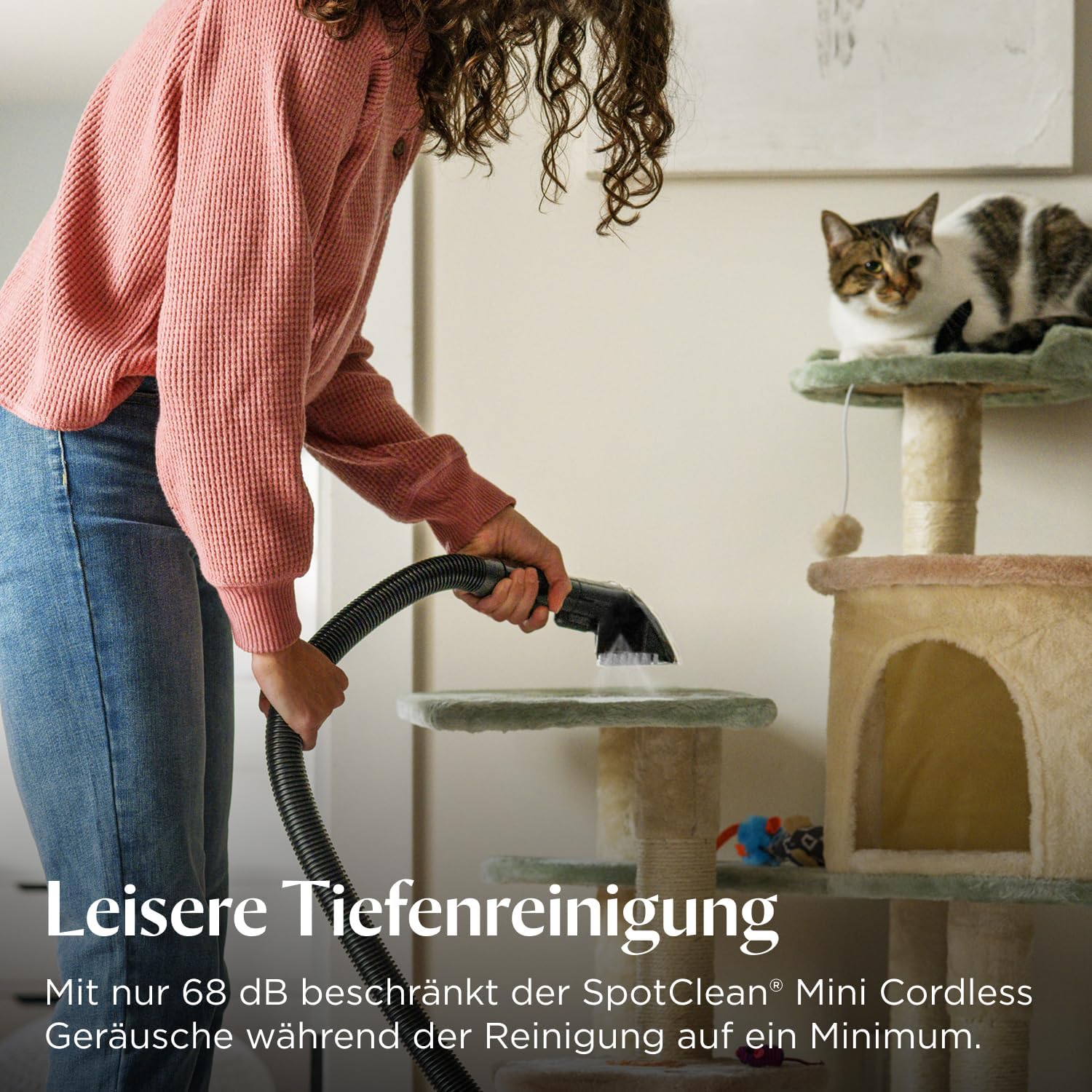 BISSELL SpotClean Mini Kabelloser Polsterreiniger Gerät, Tragbarer Teppichreiniger, Ideal für schnelle Reinigungen, Kompakt & Leicht Waschsauger, Mobiler Nasssauger für Auto, Boot, Sofa & Mehr, 40651
