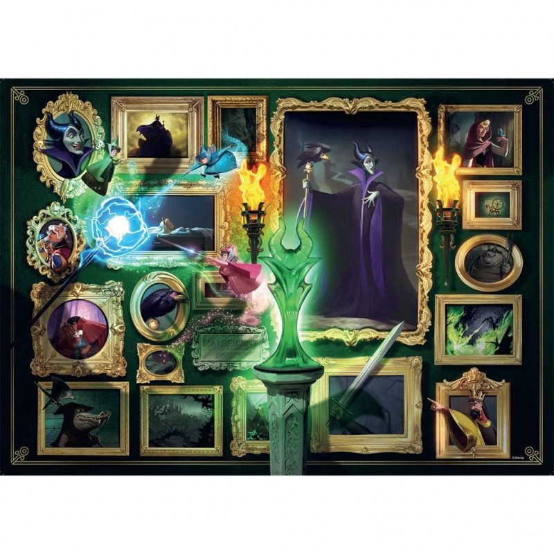 Puzzle Disney Villainous : Maléfique 1000 Pièces