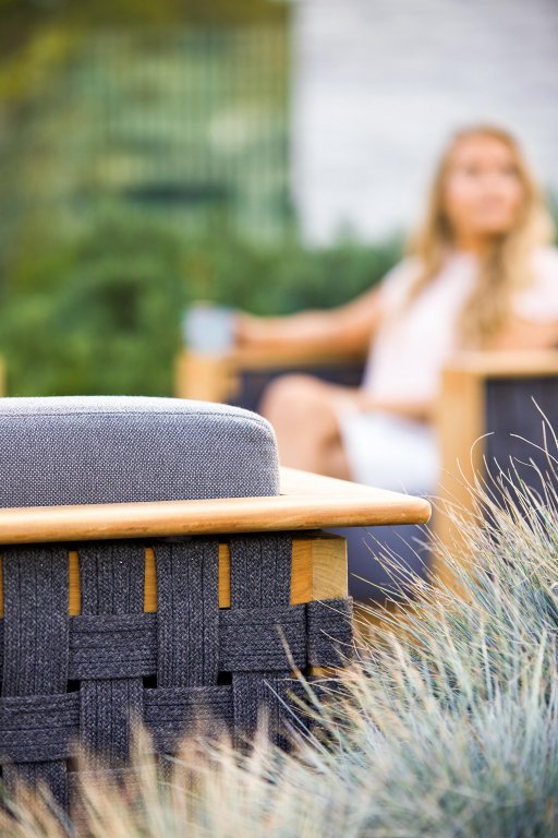 Cane-Line Angle Lounge fauteuil