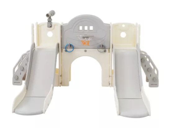 Toboggan 8 en 1 pour enfants - Glissades, escalade, jeux et plus encore