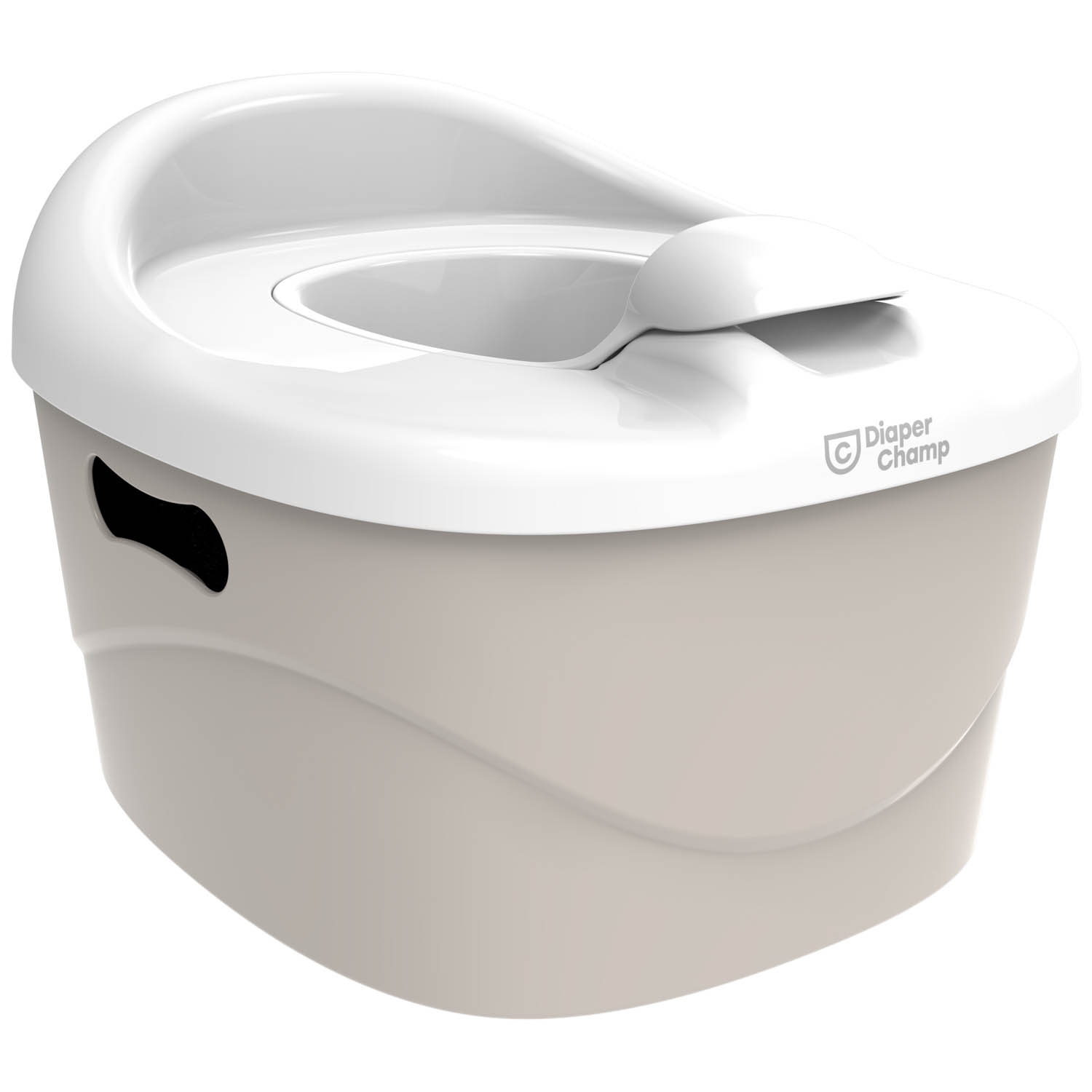 Diaperchamp Potty 3-in-1 beige - potjes & toiletverkleiners - Prénatal