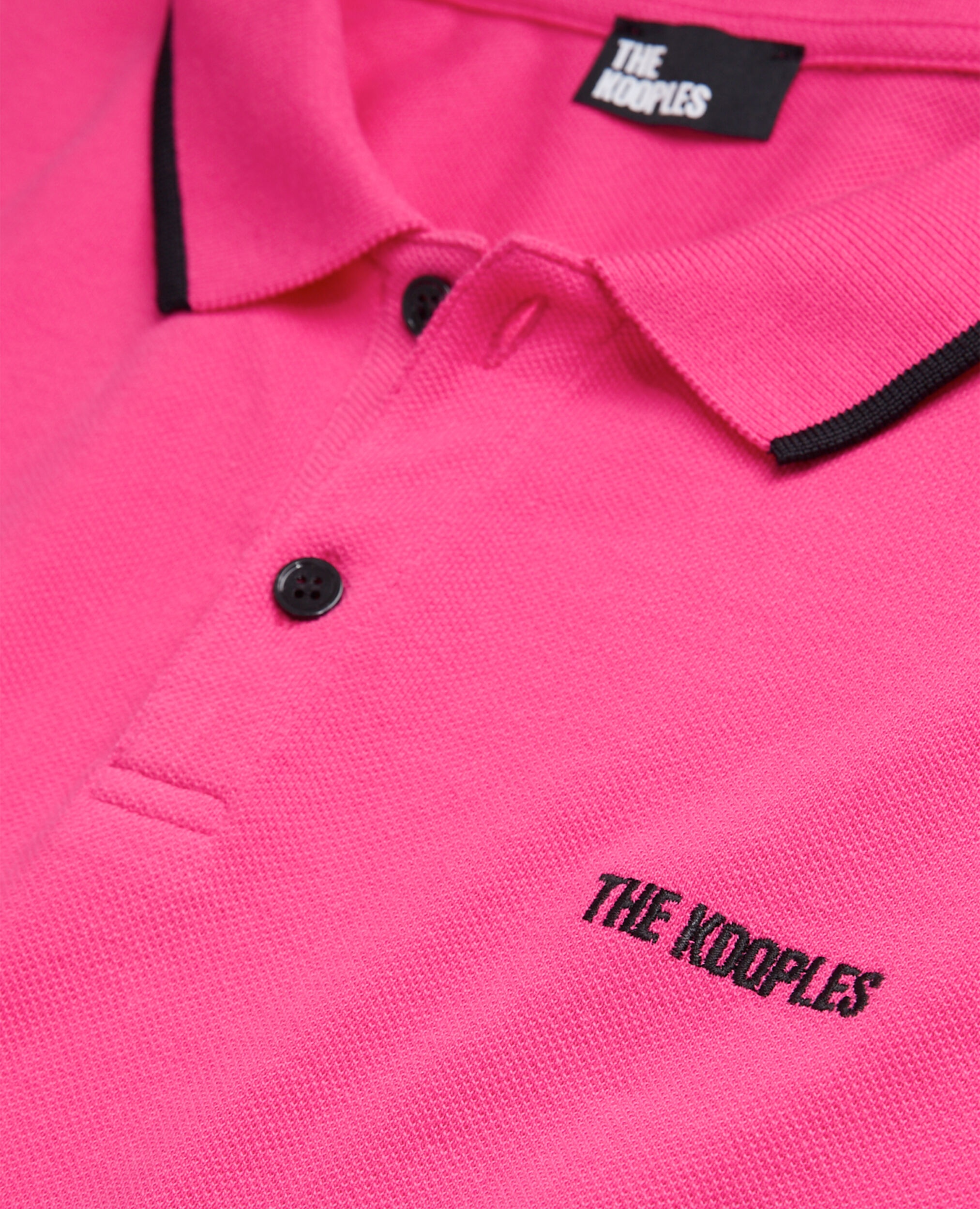 Polo rose avec logo