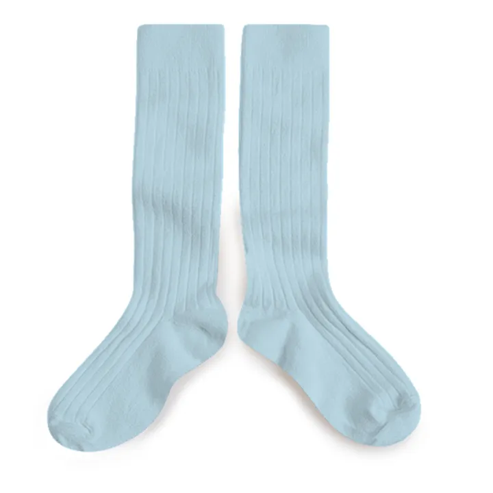 Collégien Chaussettes La Haute | Bleu Clair
