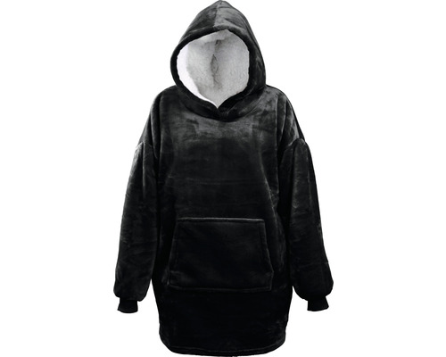 Unique Living Oversized Hoodie, Zwart, 70x50x87 cm