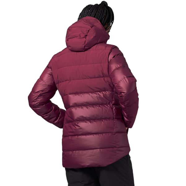 Doudoune randonnée ODLO JKT INS SEVERIN N-THERMIC HOODED RASPBERRY FUDGE