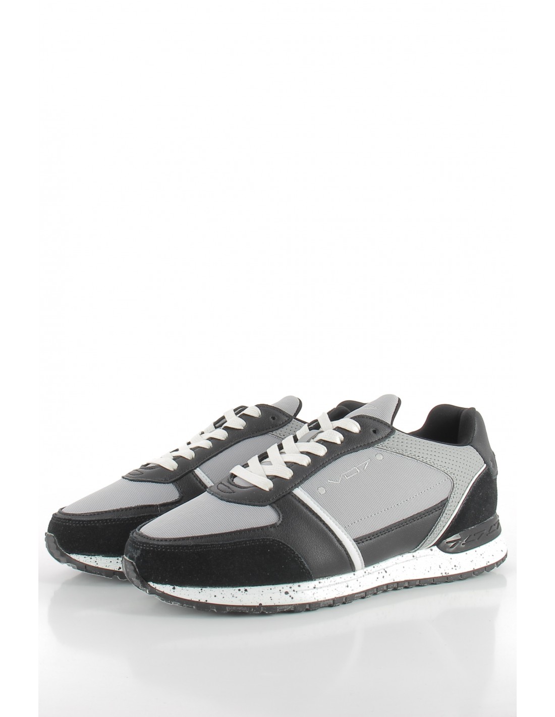 v07 Baskets de ville Homme Milan 75 noir/gris