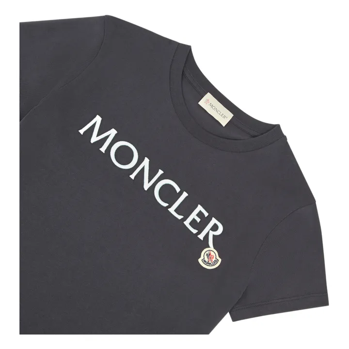 Moncler T-shirt Double Logo | Bleu marine