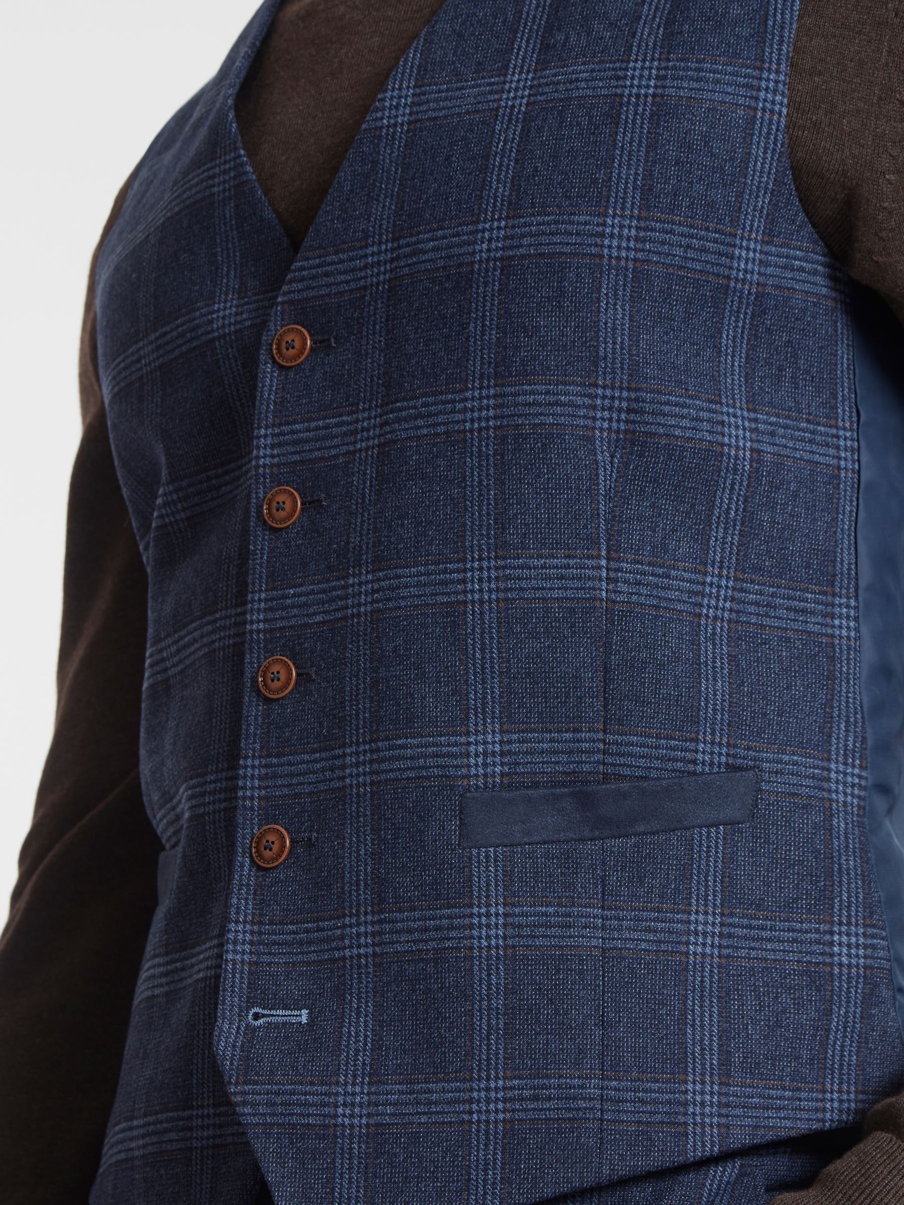 Antique Rogue Hart Tweed Waistcoat