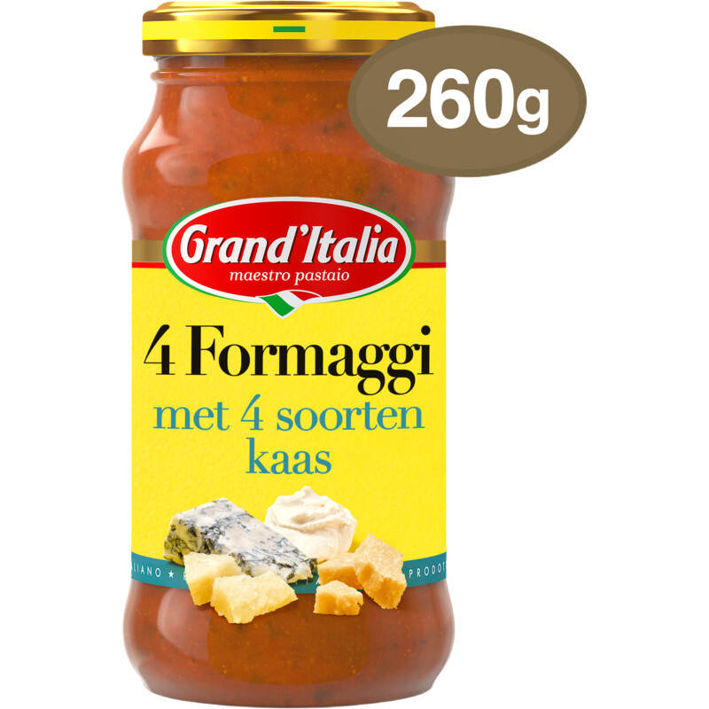 Grand' Italia 4 formaggi met 4 soorten kaas