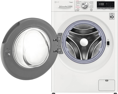 LG F4WV609S1 wasmachine, 9 kg capaciteit, 1400 tpm