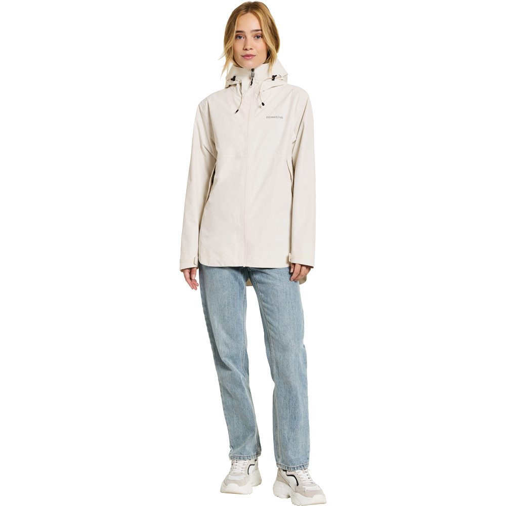 Didriksons Tilde Hardshelljacke Damen white foam