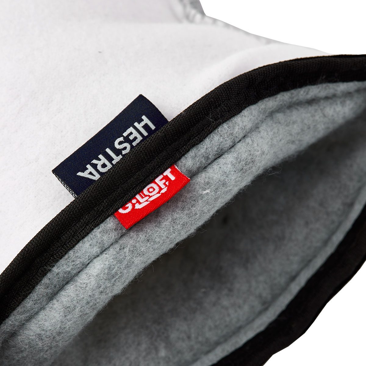 Hestra Heli Ski Liner 3-Finger Skihandschuh-Innenfutter offwhite