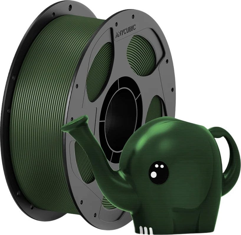 Anycubic  PETG Forest Green, 1,75 mm / 1000 g    Zuverlässiger Allrounder für stabile & langlebige Drucke in Forest Green