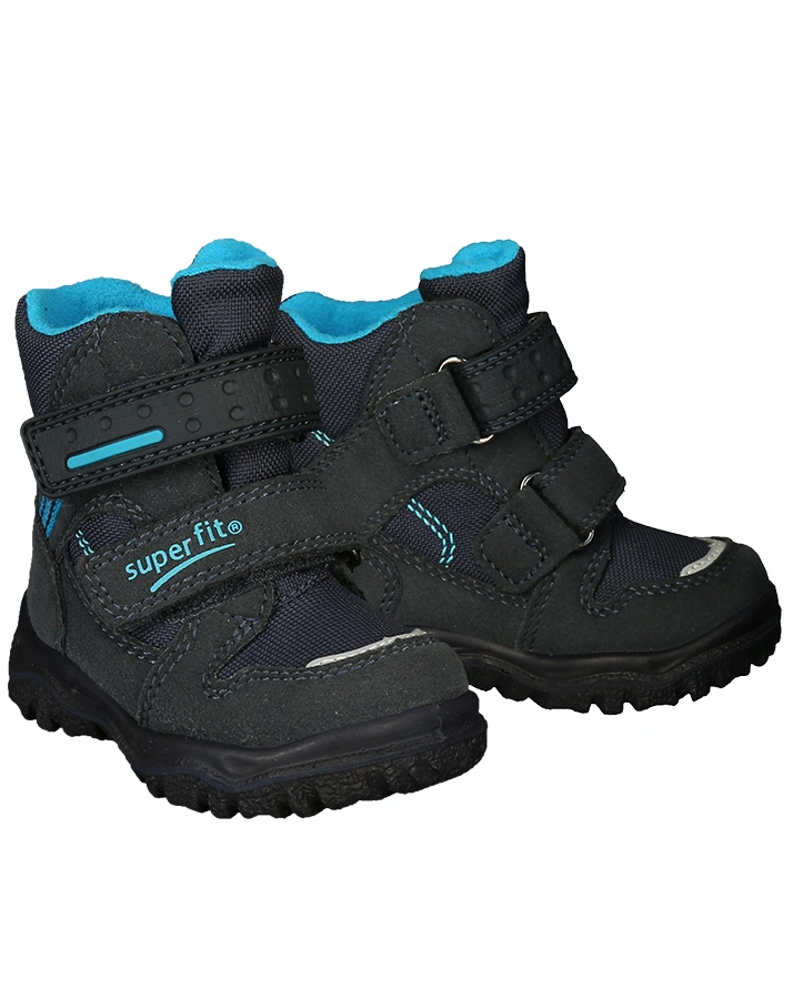 Winter-Boots HUSKY BOYS gefüttert in dunkelblau