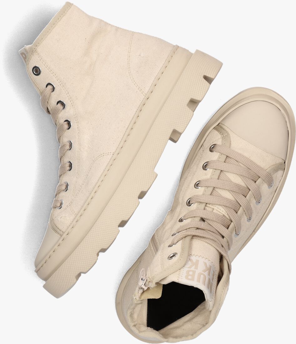 NUBIKK beige nubikk hoge sneaker monro charly