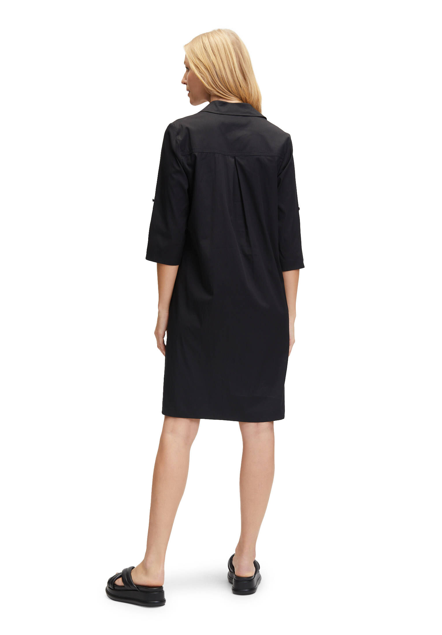 Vera Mont| Damen Hemdblusenkleid mit Taschen