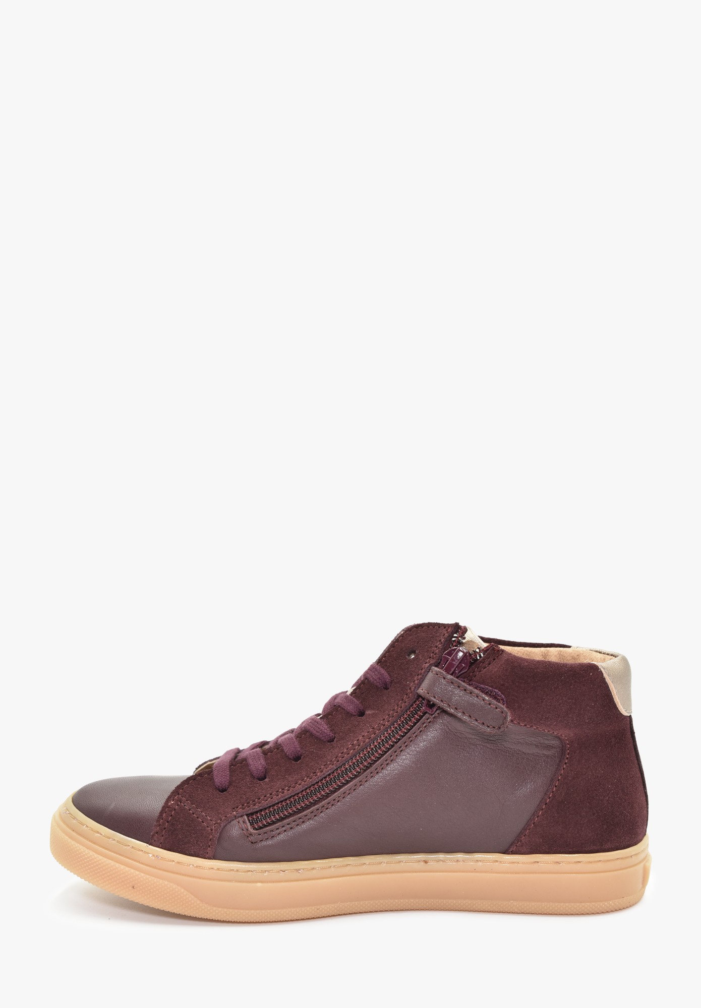 Laax cœur Lace   Junior Bordeaux Bronze