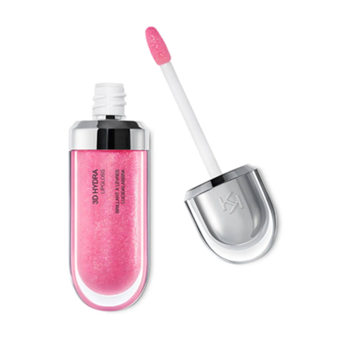 KIKO MILANO 3D Hydra Lipgloss Fluid Lip Gloss26 Sparkling Hibiscus Pink