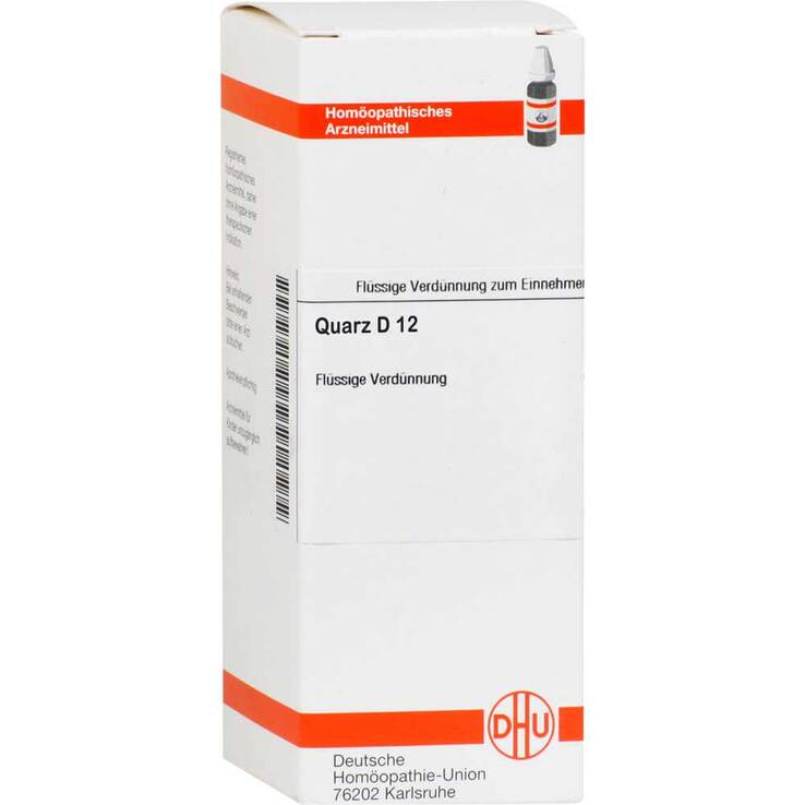 DHU Quarz D 12 Dilution, 20 ml
