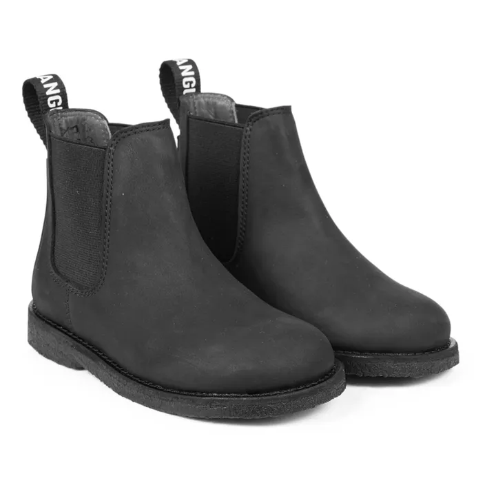 Angulus Chelsea Boots Straps | Noir