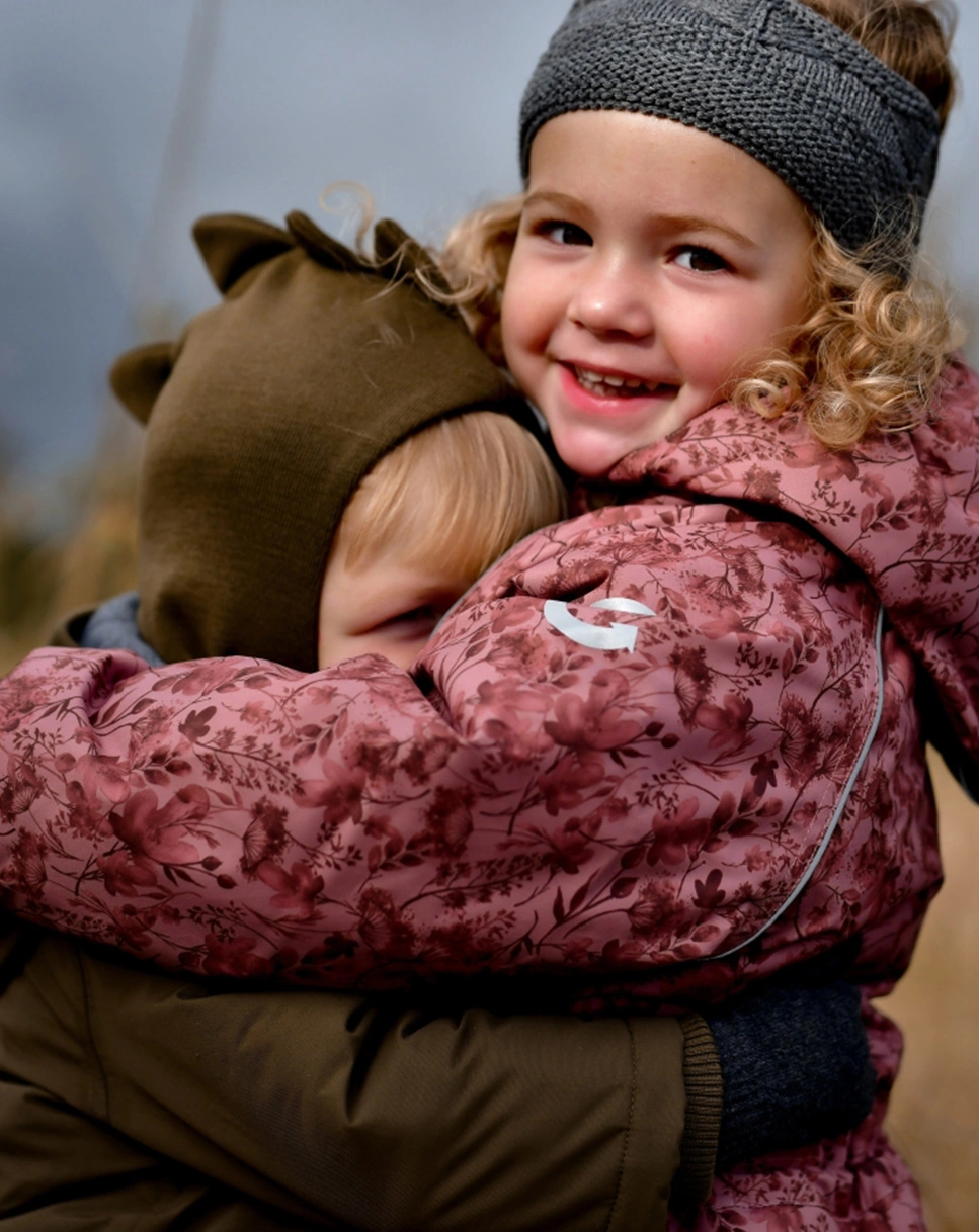 Schneeanzug FLORAL AOP in mink