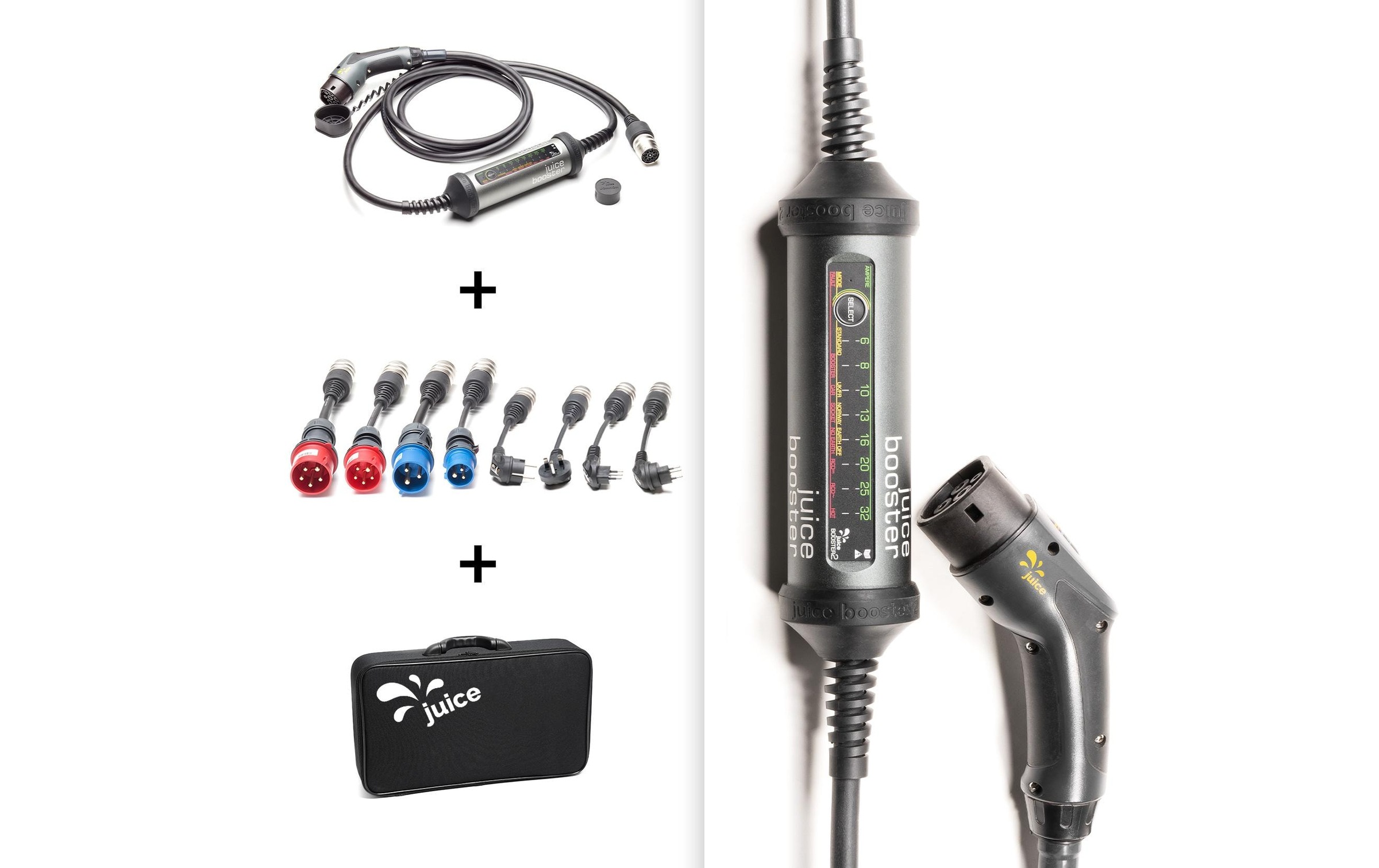Elektroauto-Ladestation »Juice Technology JUICE BOOSTER 2 Europe Traveller Set«