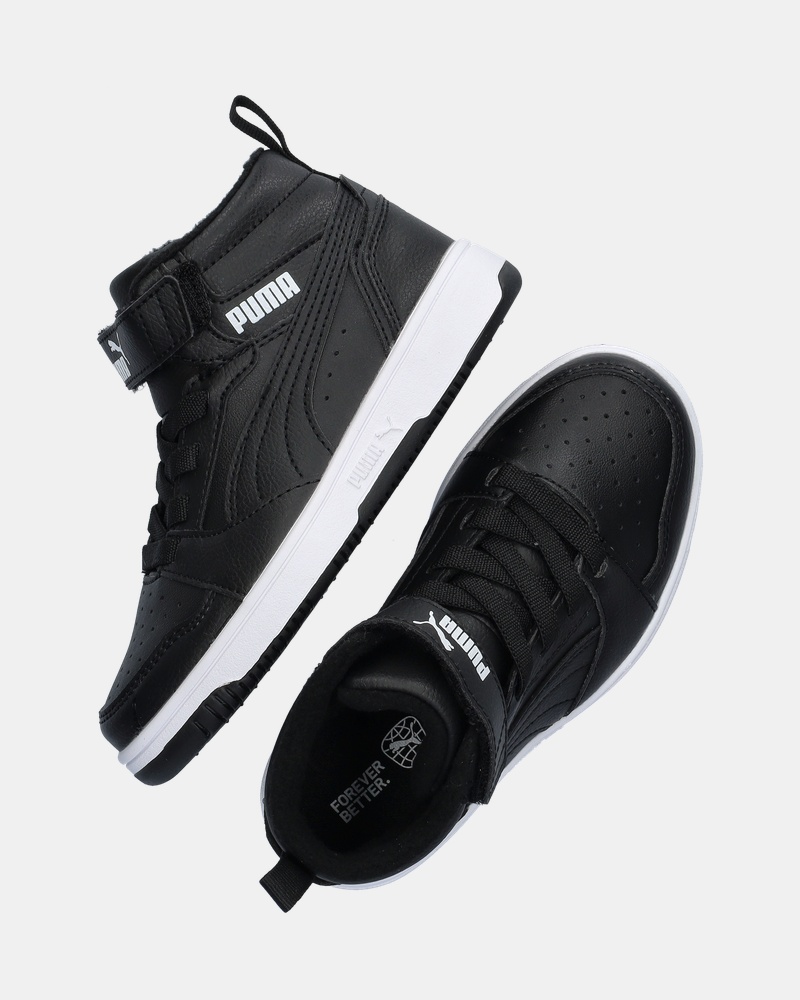 Puma Rebound V6 Mid Hoge sneakers  - zwart