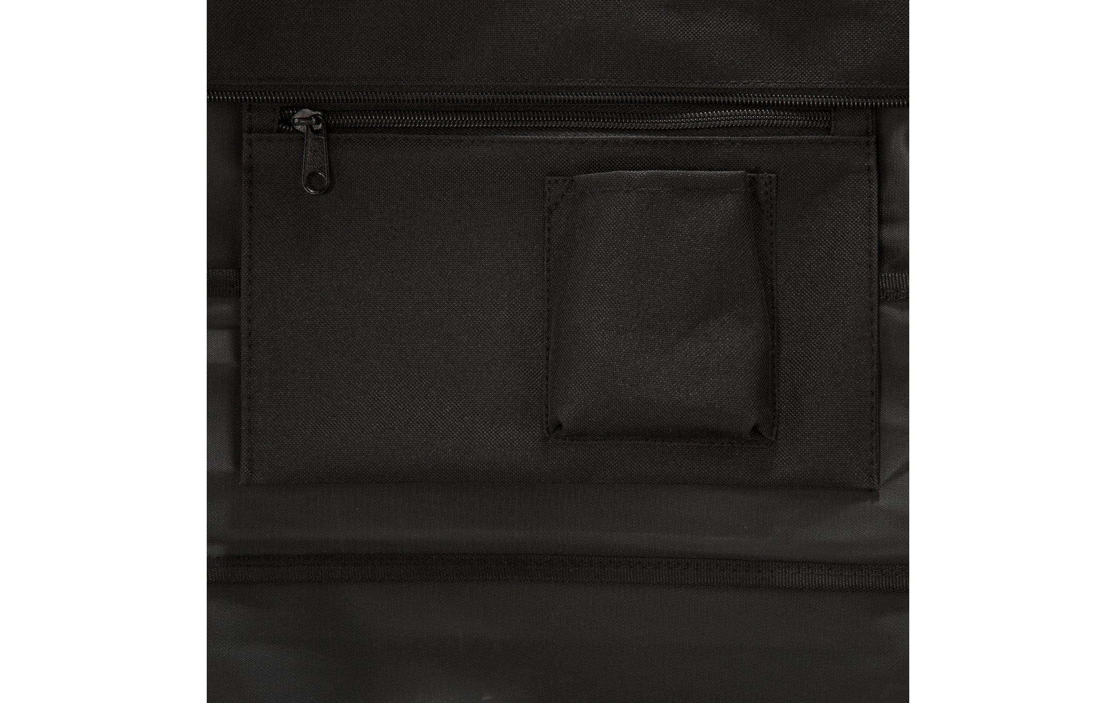 Tasche Shopper e1 BlackSchultertasche mit mittigen Reissverschluss