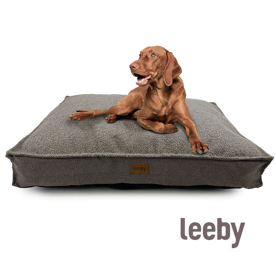 Colchão removível e antiderrapante para cães Leeby