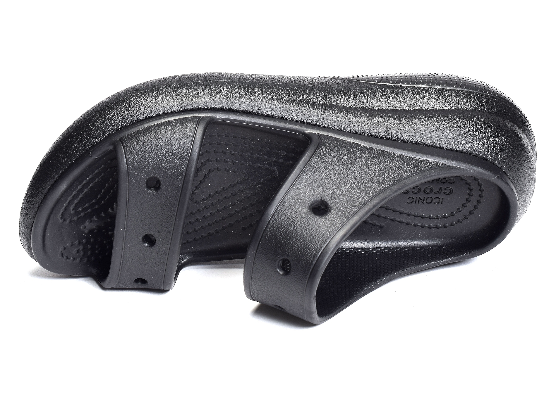 Classic cruch sandal noir