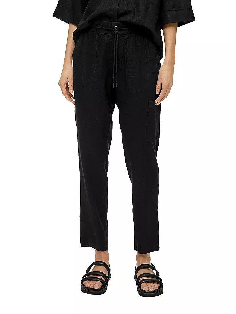 S.OLIVER Chino Relaxed Fit schwarz