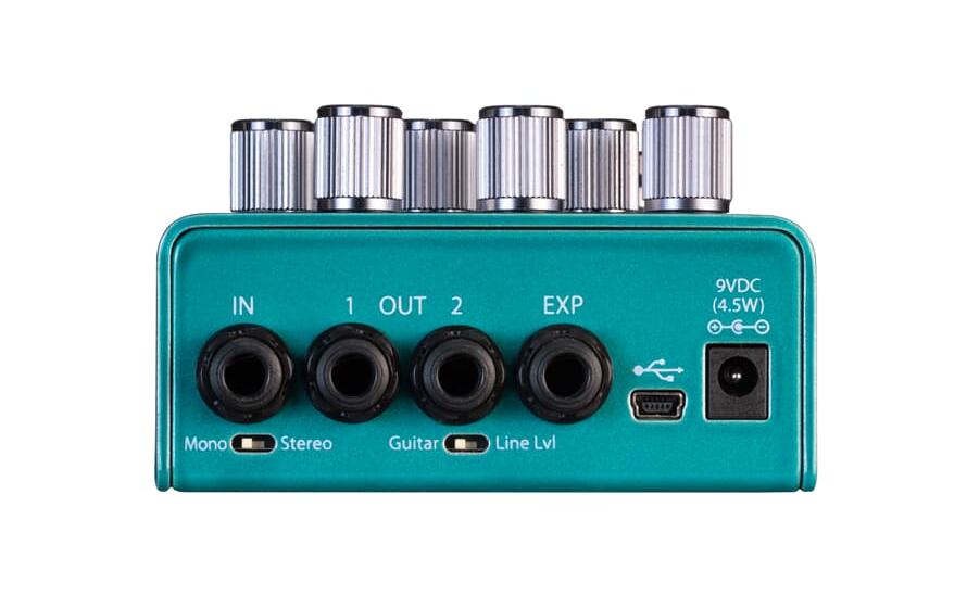 Pedal Riptide<br>Zerreissende Verzerrung und wirbelnde Modulation