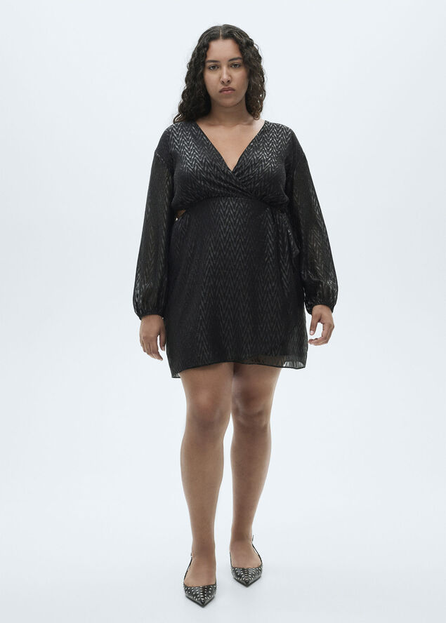 MANGO DRESS. -- LUCKY Black