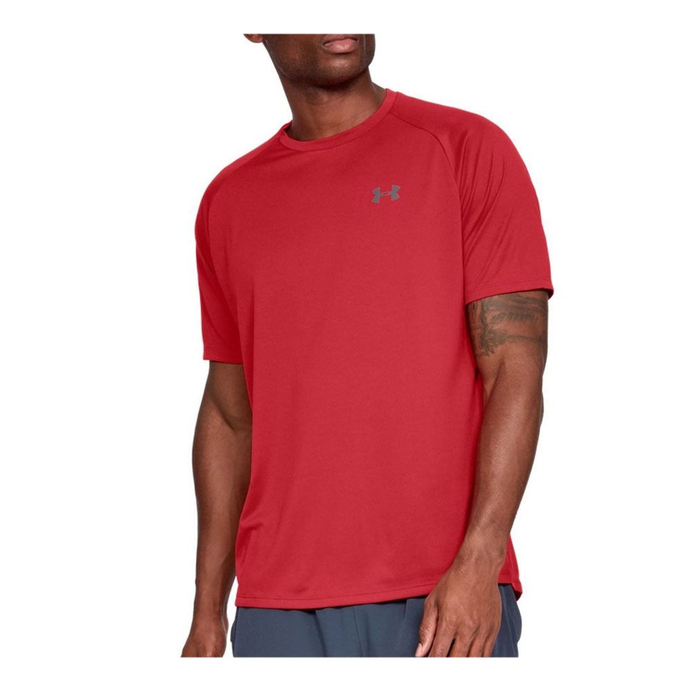 Under Armour TECH 2.0 - Maillot Homme rouge